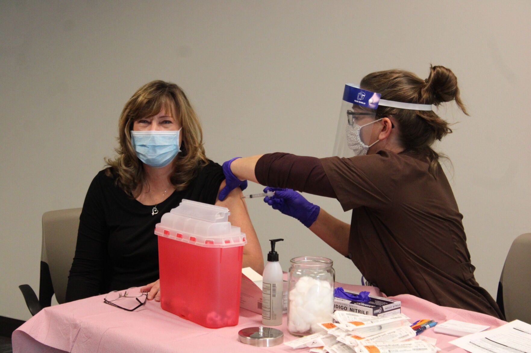 First doses of Moderna vaccine administered at Cobb Douglas Public Health - Vimarsana News