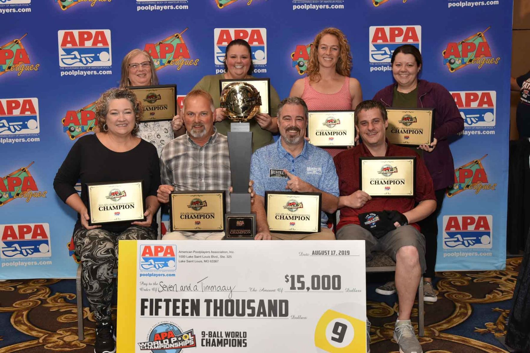 hiram team outlasts 519 others to win billiards world american poolplayers association