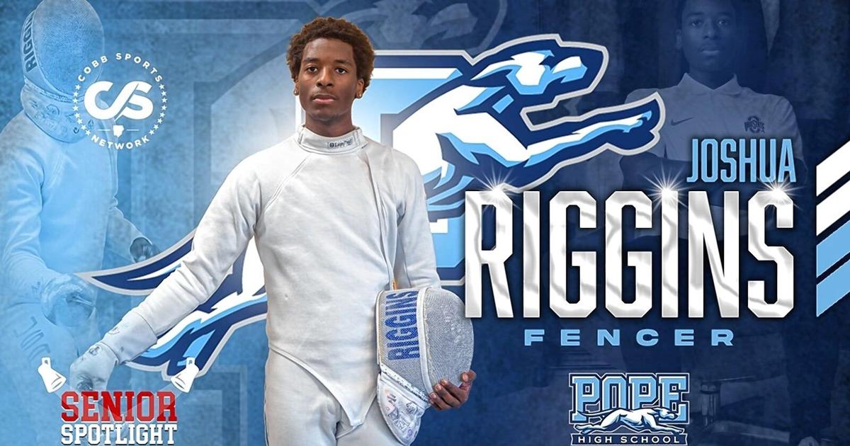 Kia Riggins Senior Spotlight: Joshua Riggins - Nationally-Ranked Pope Fencer ...