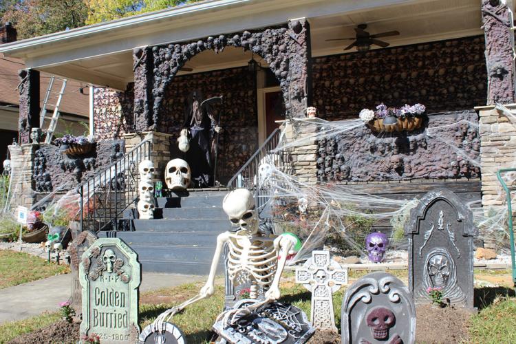 East Point Halloween graveyard