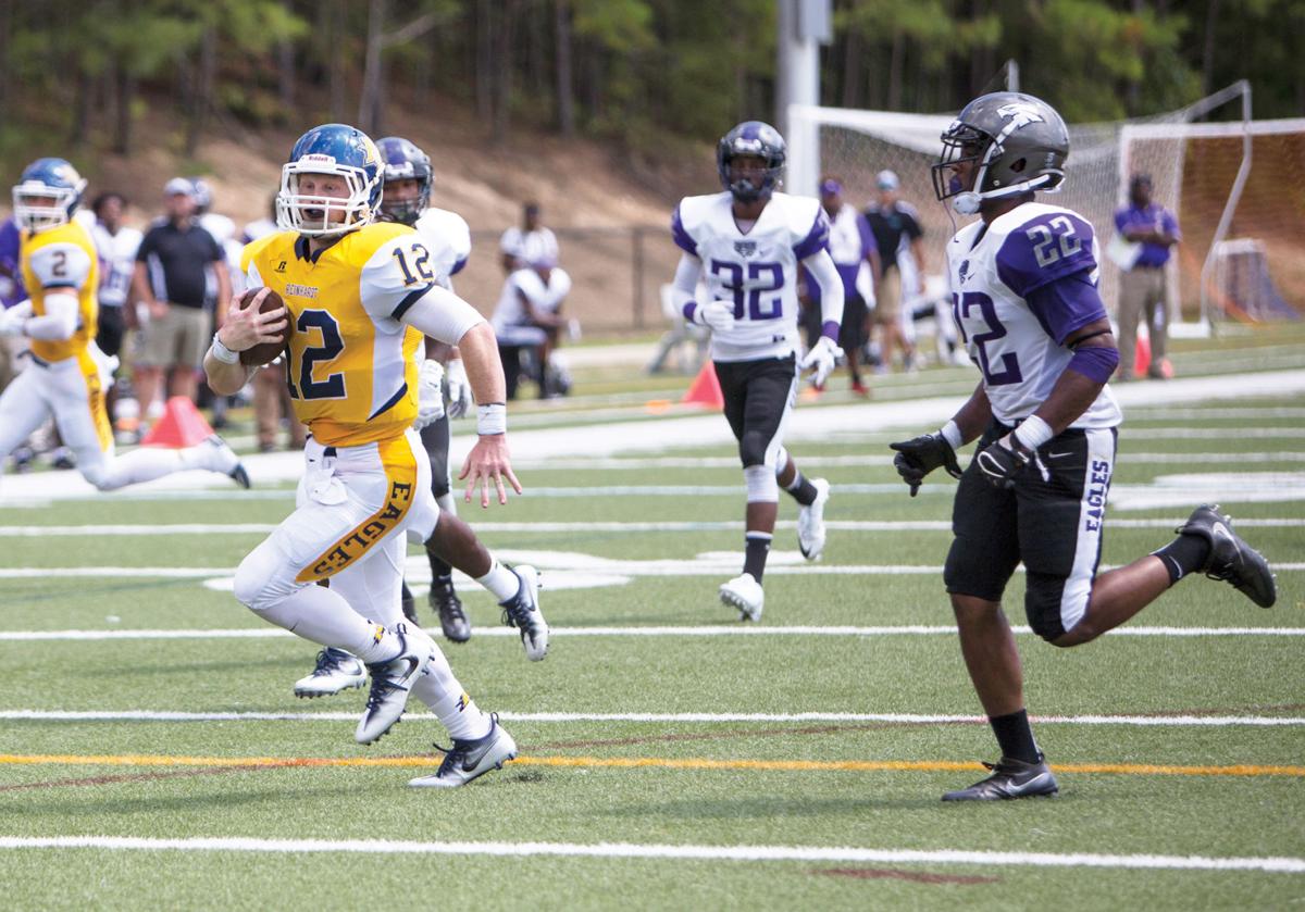 Reinhardt has no issue in first divisional game, tops 60-point mark for
