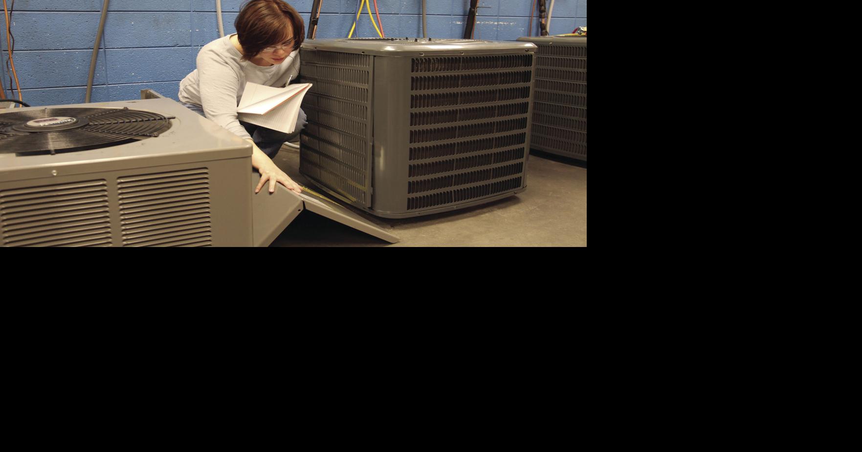 Douglasville woman among three learning nontraditional HVAC trade