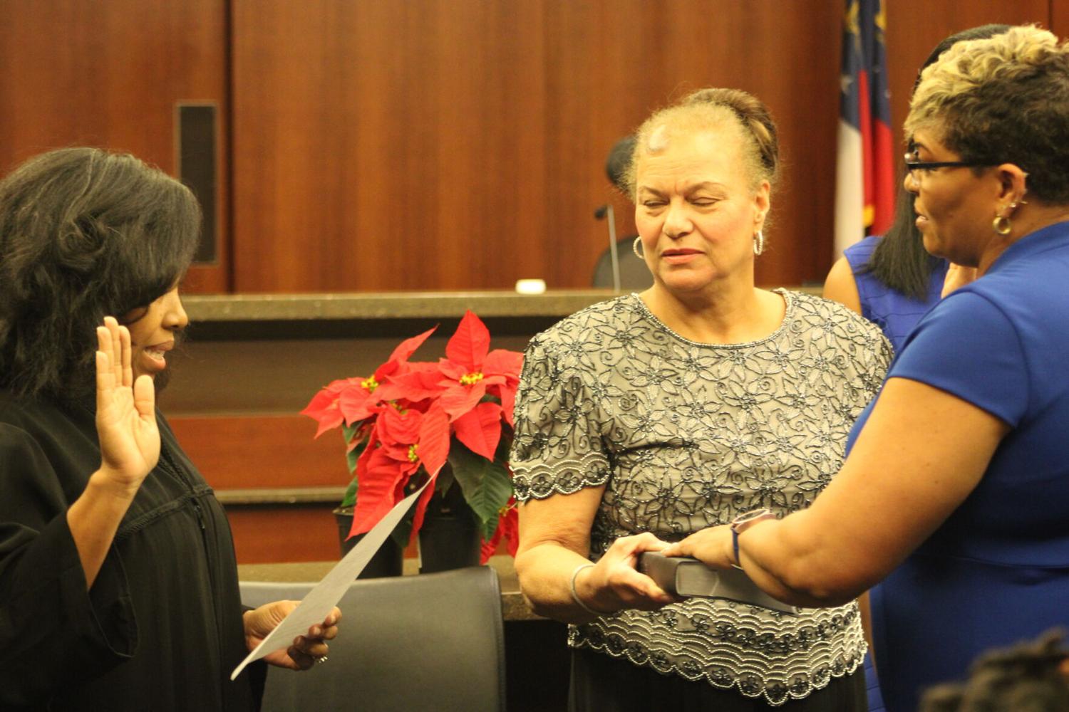 Tahnicia Phillips Sworn in as Cobb #39 s New State Court Clerk News