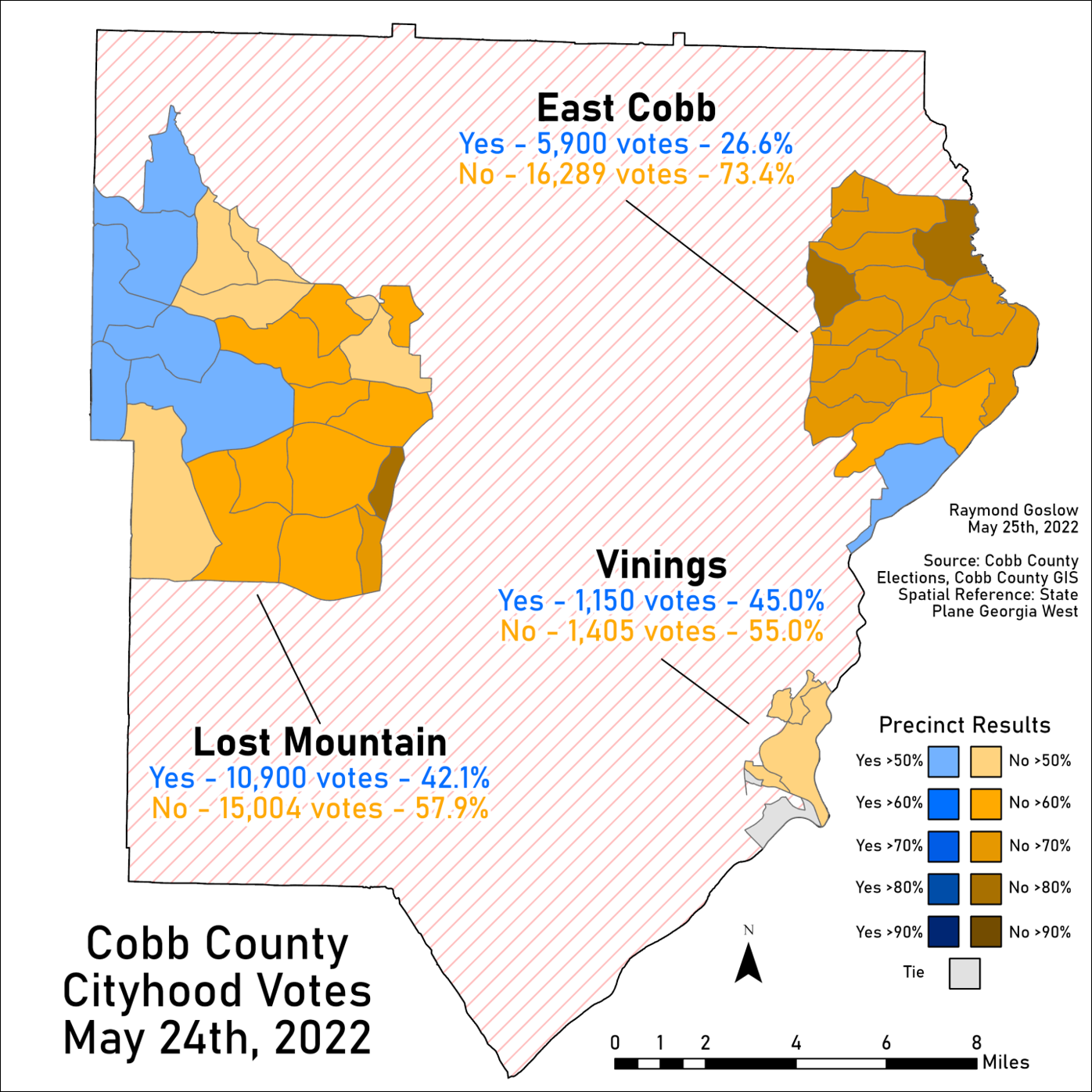 Cityhood opponents cheer as East Cobb, Lost Mountain, and Vinings strike  out | Frontpage | mdjonline.com