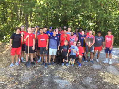 Milton Eagles Football Players Challenged To Make A Community