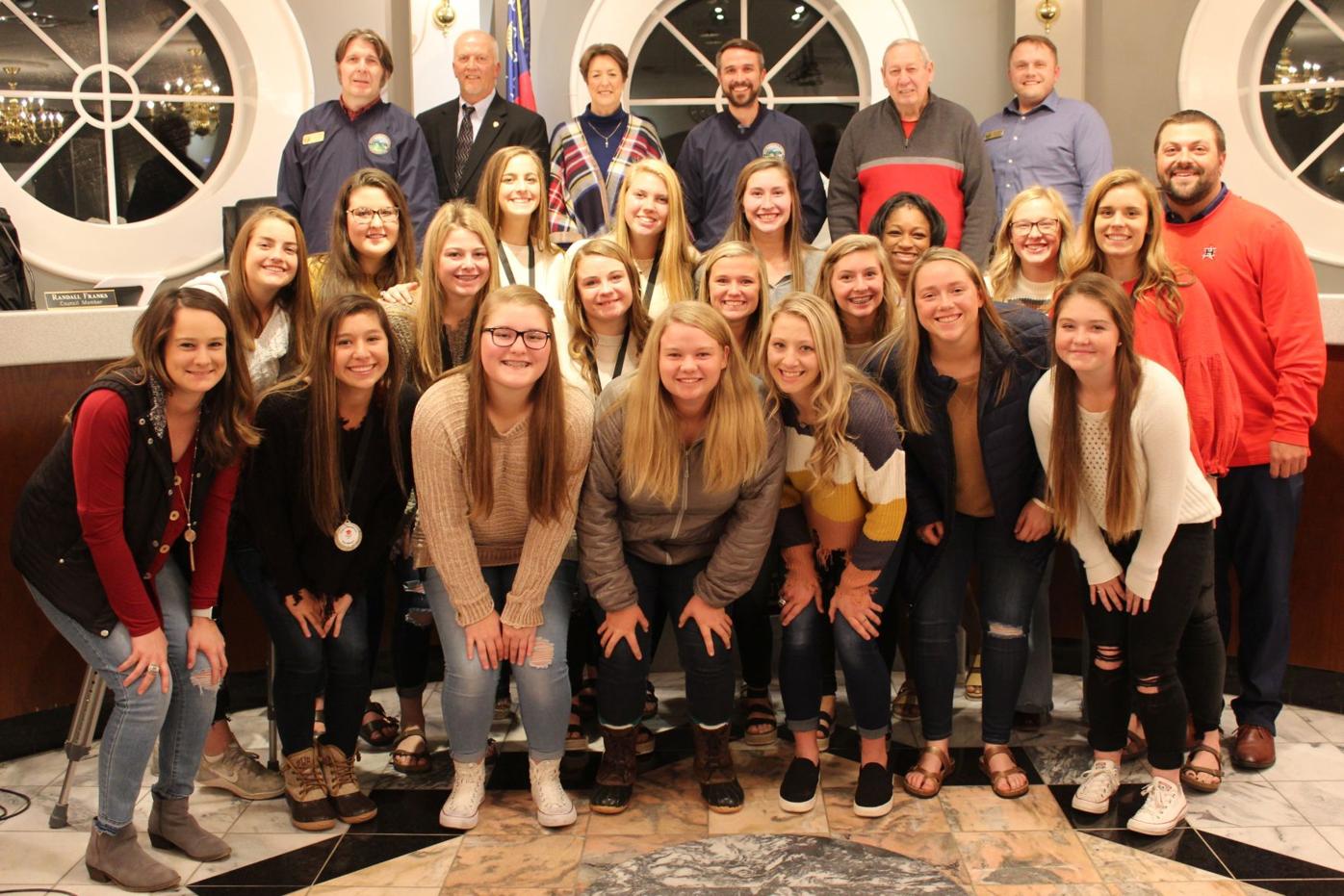 Ringgold Heritage High Schools Honored For Softball State Championships Georgia News Mdjonline Com