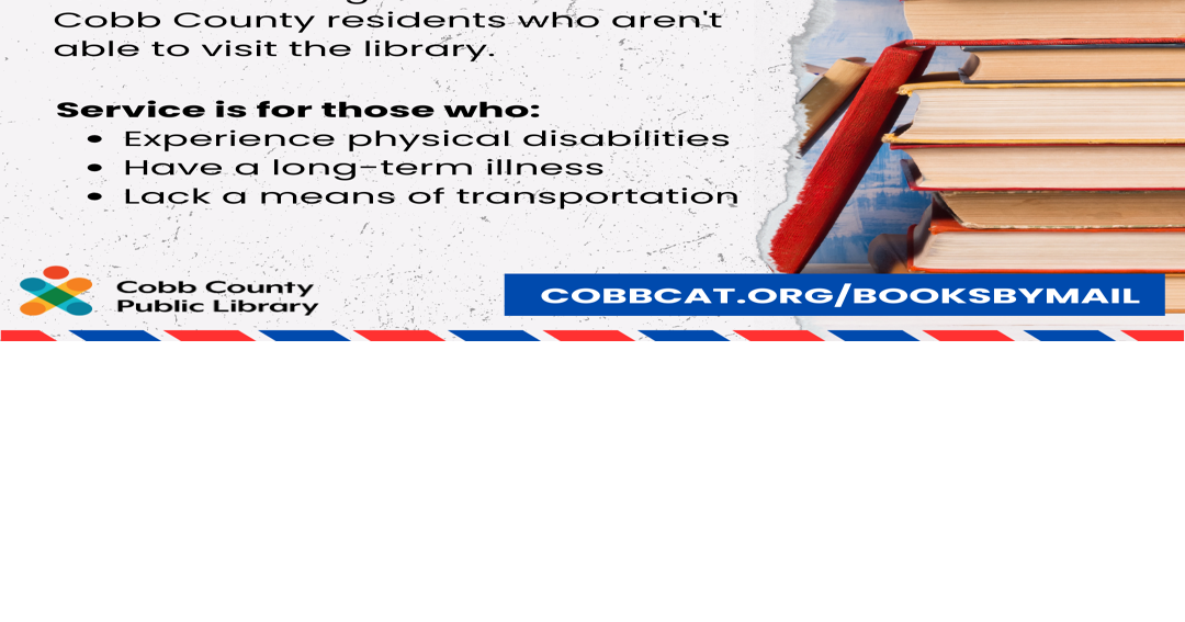 Cobb County Library launches Books by Mail Service Lifestyle