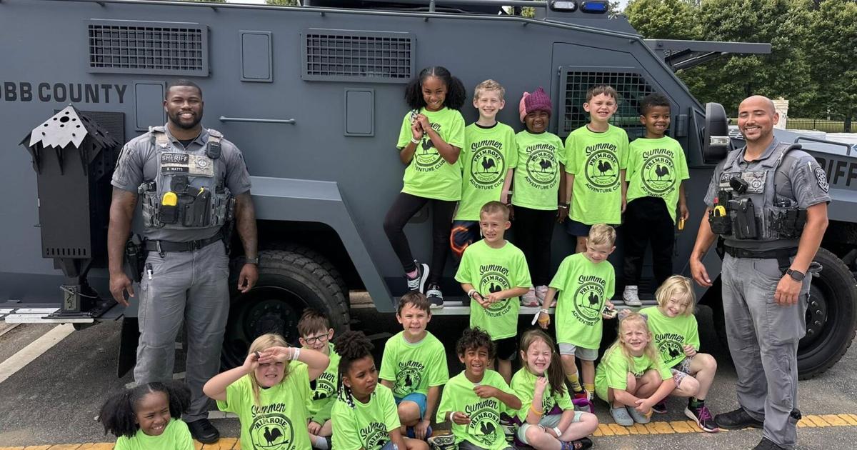 Cobb & Fulton County first responders teach preschoolers safety ...