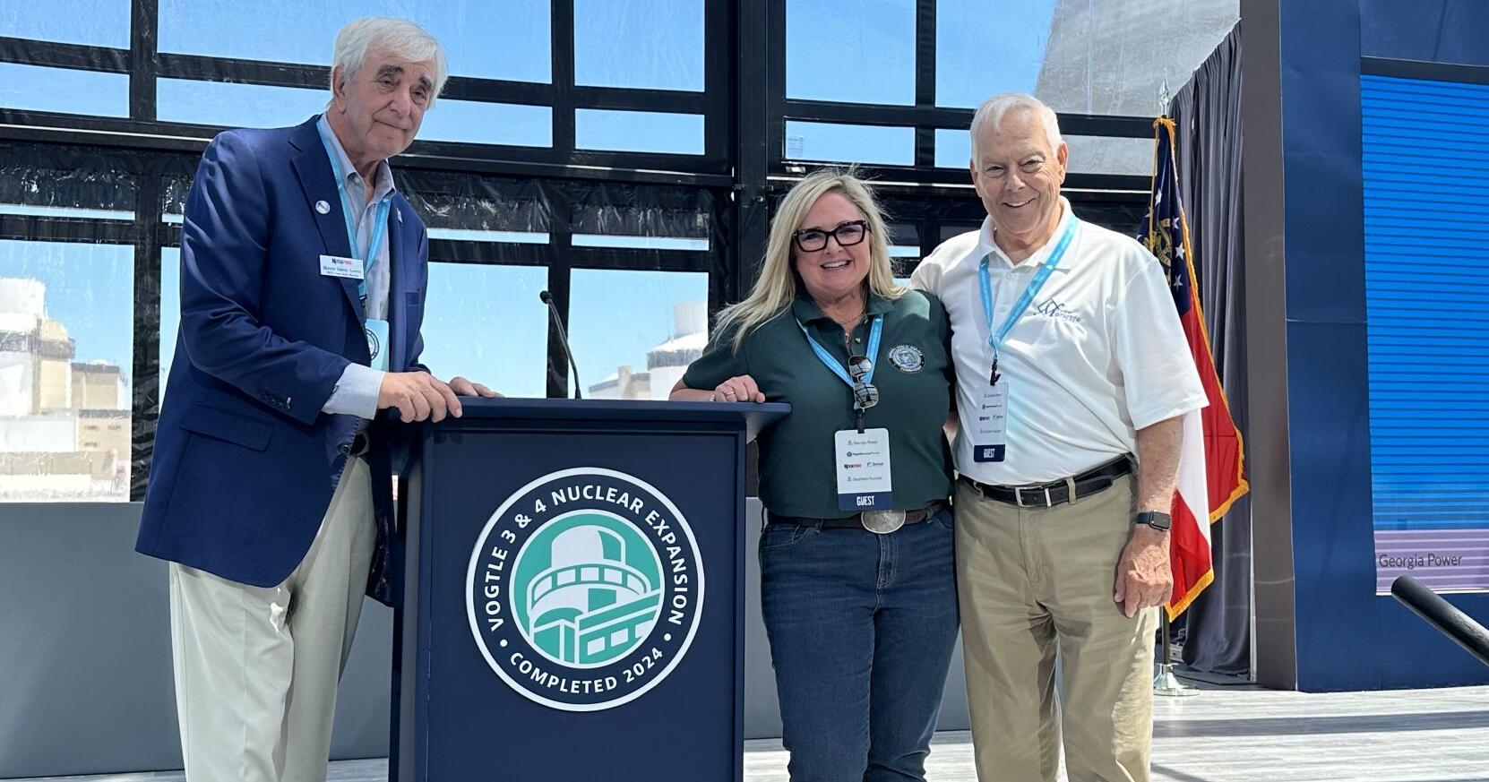 Kemp marks completion of Plant Vogtle expansion - Vimarsana News