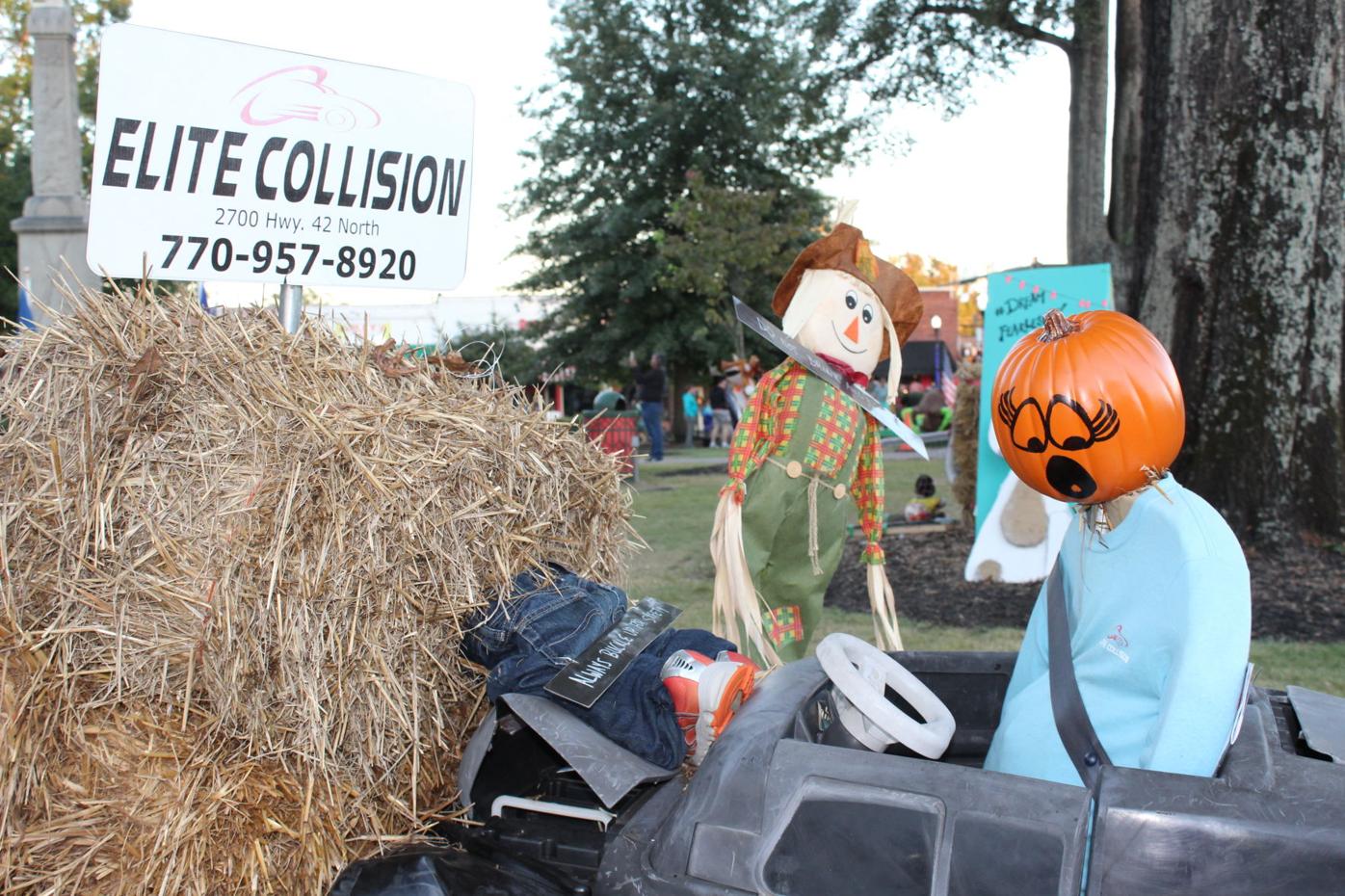 Elite Collision scarecrow