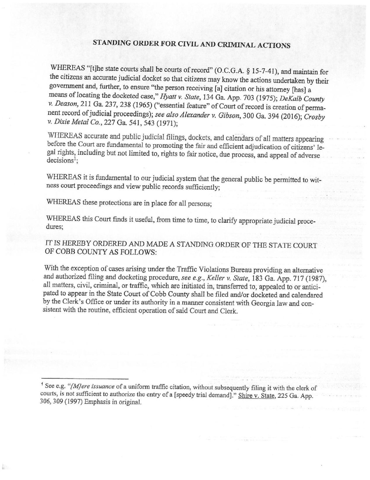 Standing Order on Stop-Arm Violations | | mdjonline.com