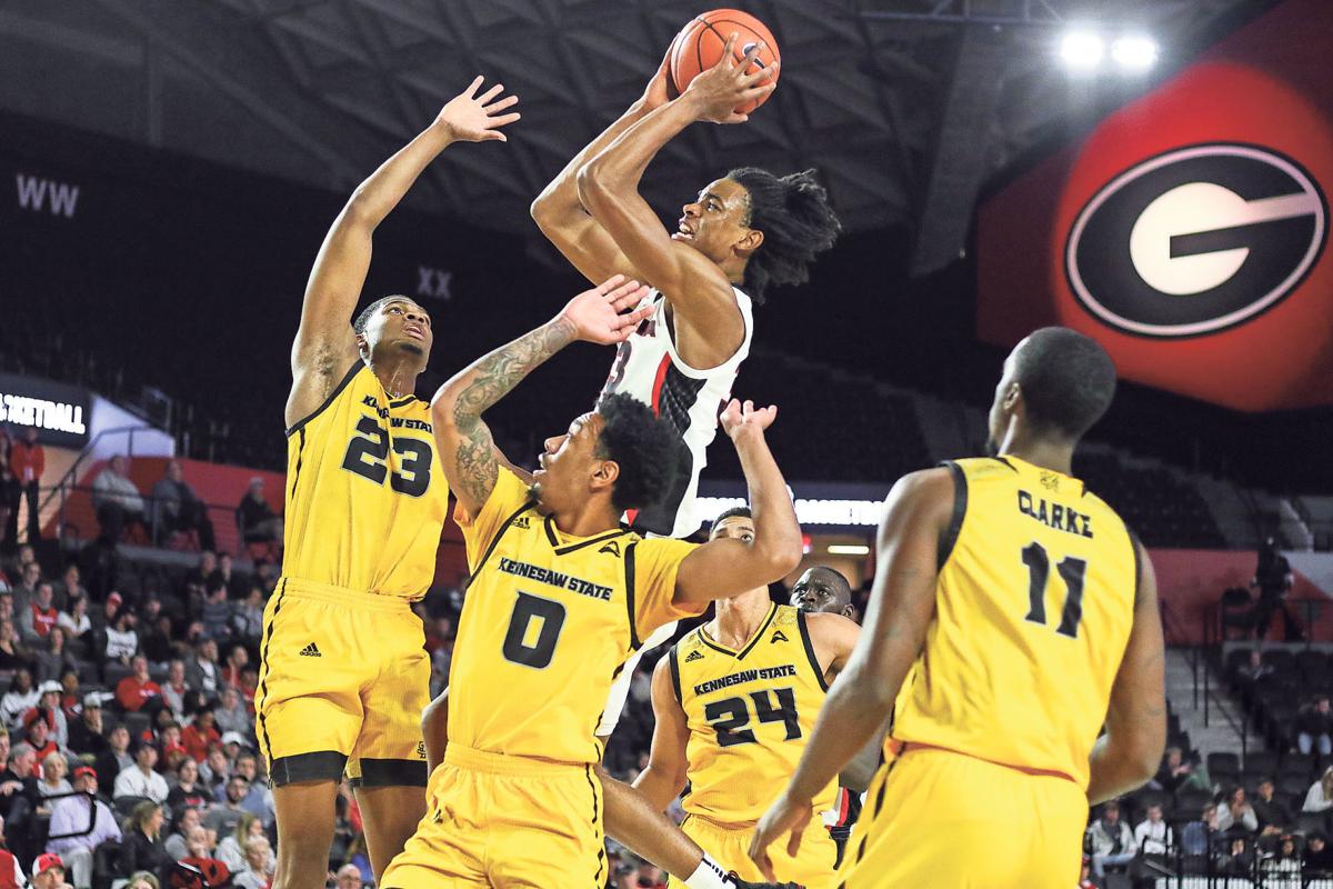 Claxton Leads Georgia To Romp Of Kennesaw State Sports