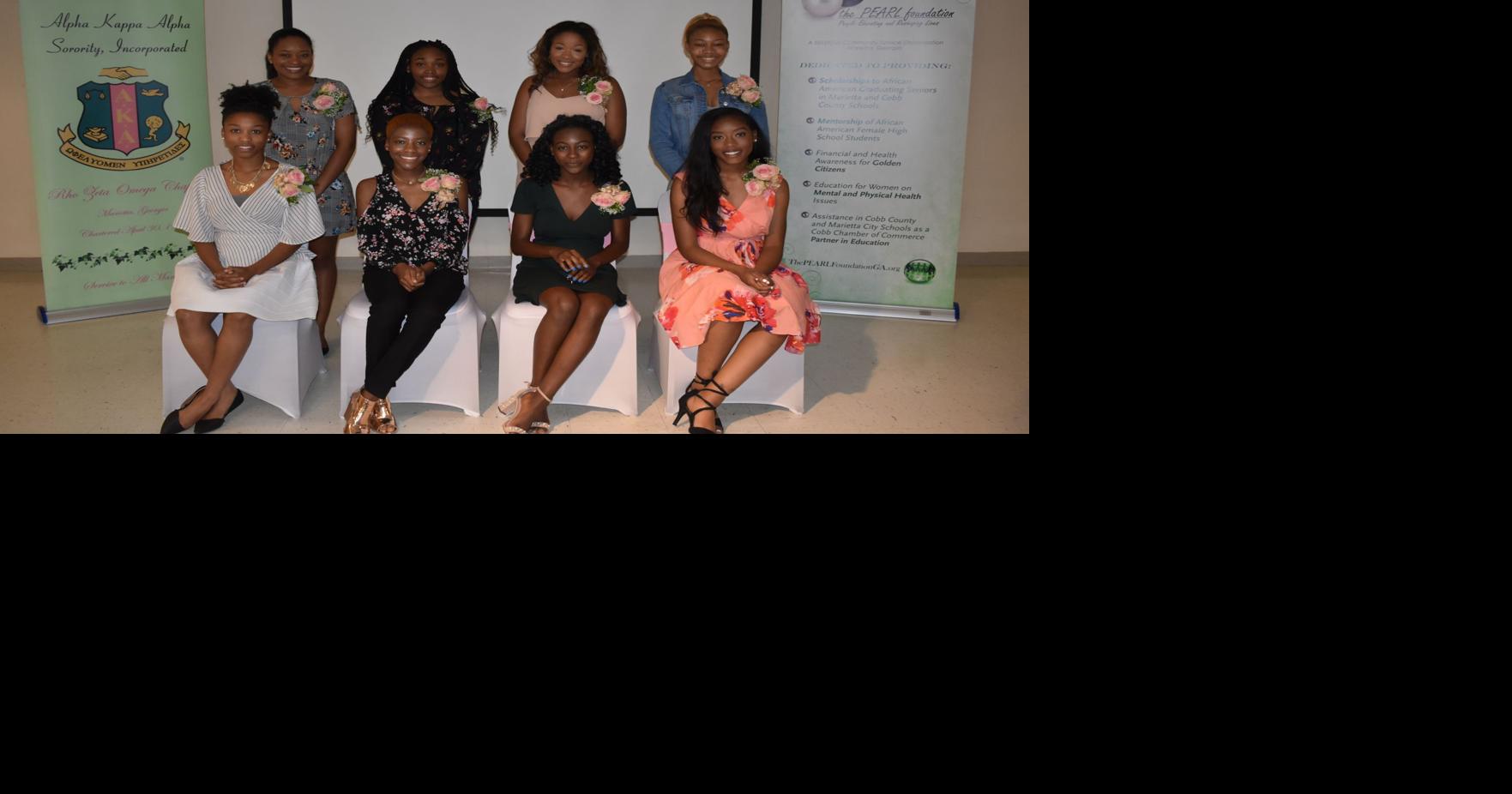 Cobb graduating seniors receive scholarships from Alpha Kappa Alpha