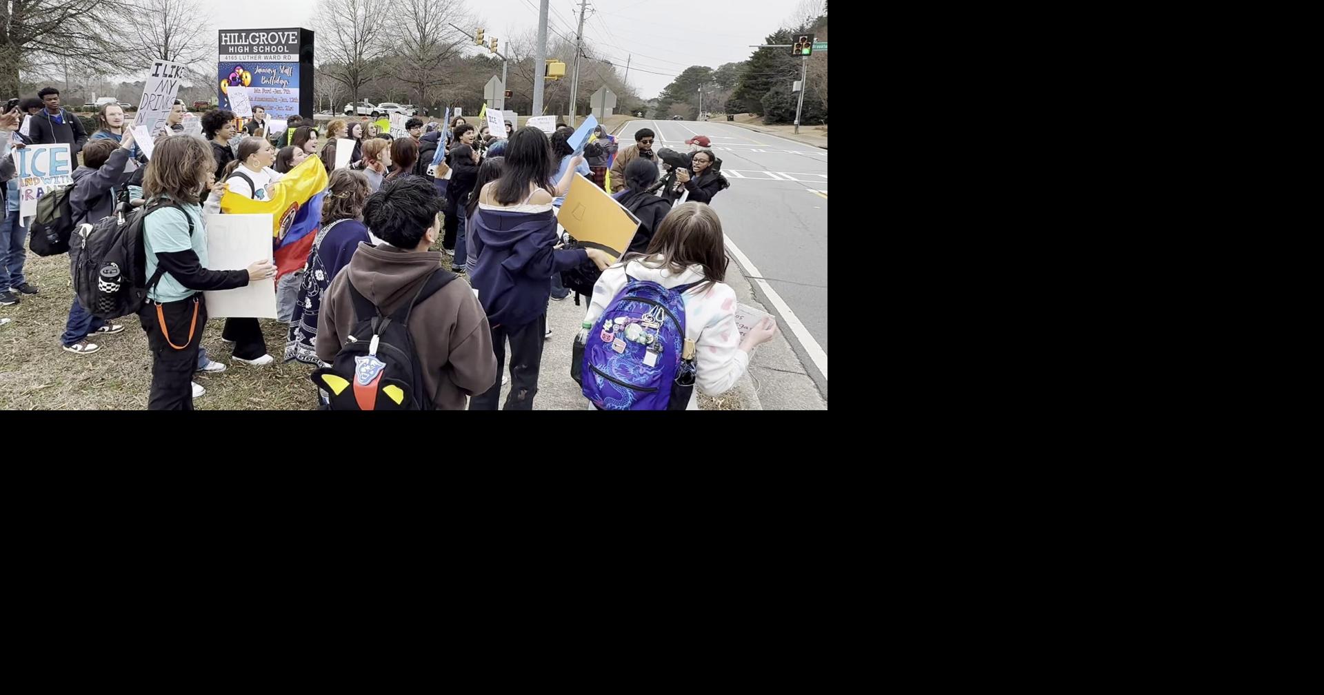 Cobb County students risk discipline to protest ICE