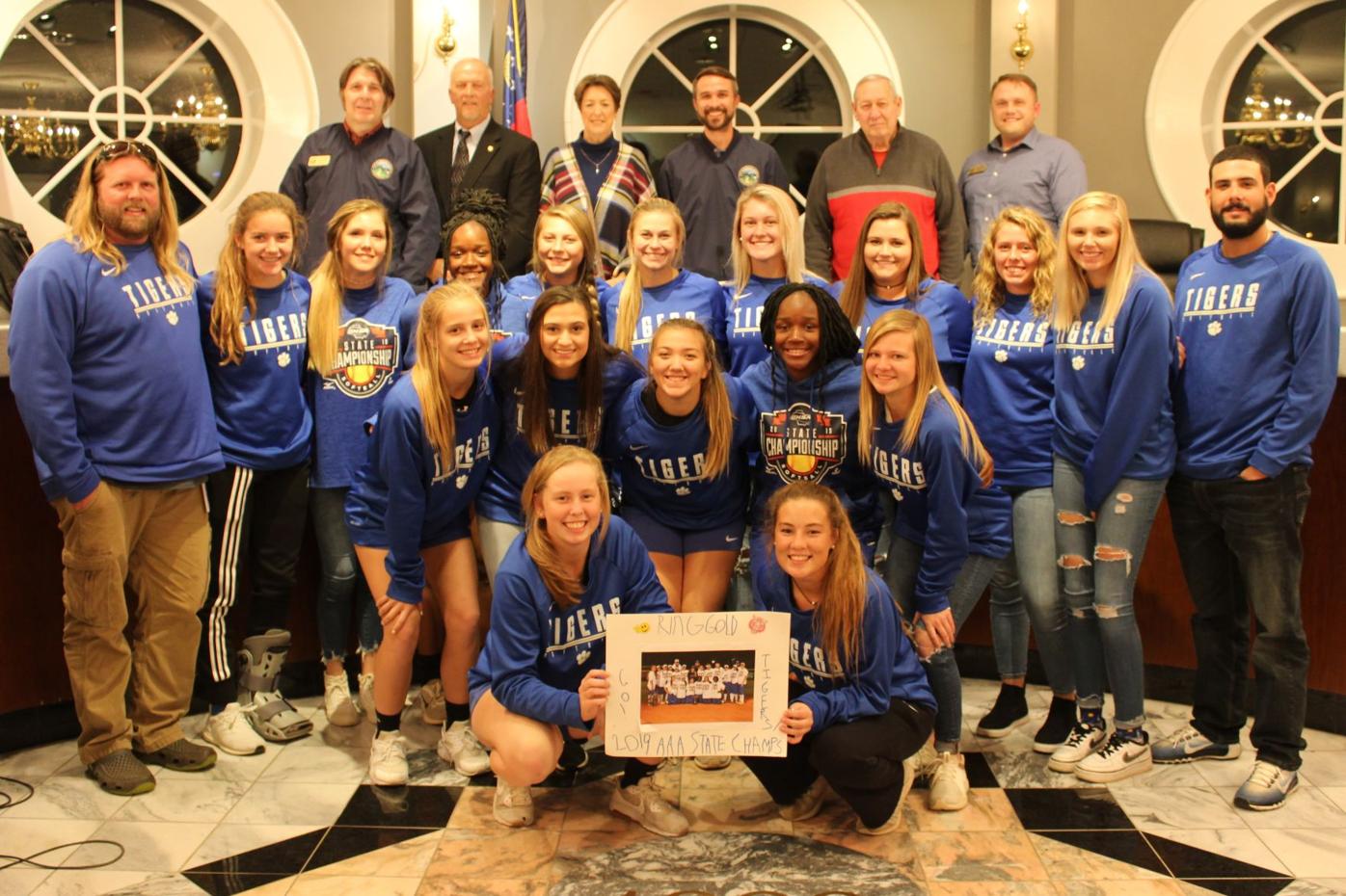 Ringgold Heritage High Schools Honored For Softball State Championships Georgia News Mdjonline Com
