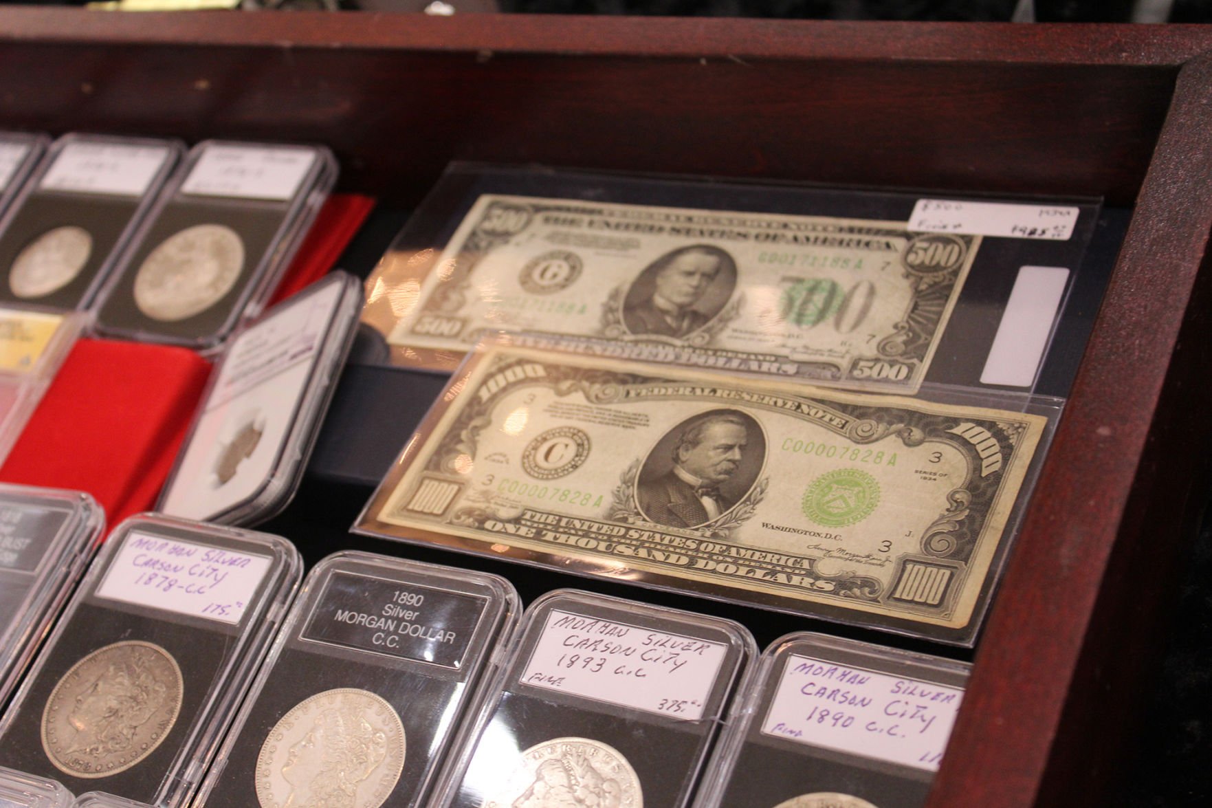 Collectors from around the region come to monthly Marietta coin