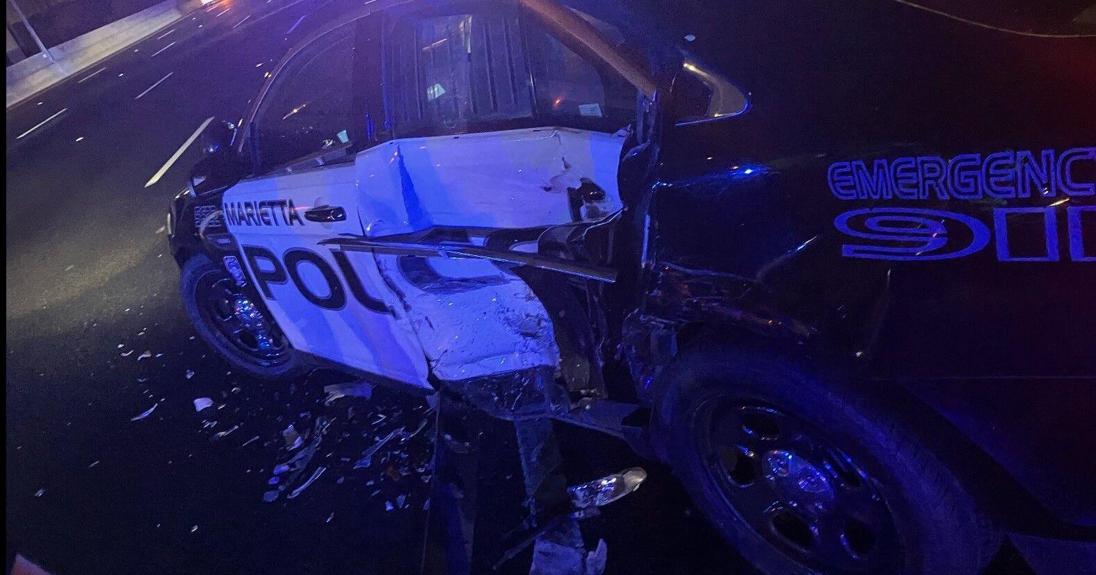 Marietta Police Name Driver Suspected of Hitting Police Car - Vimarsana News