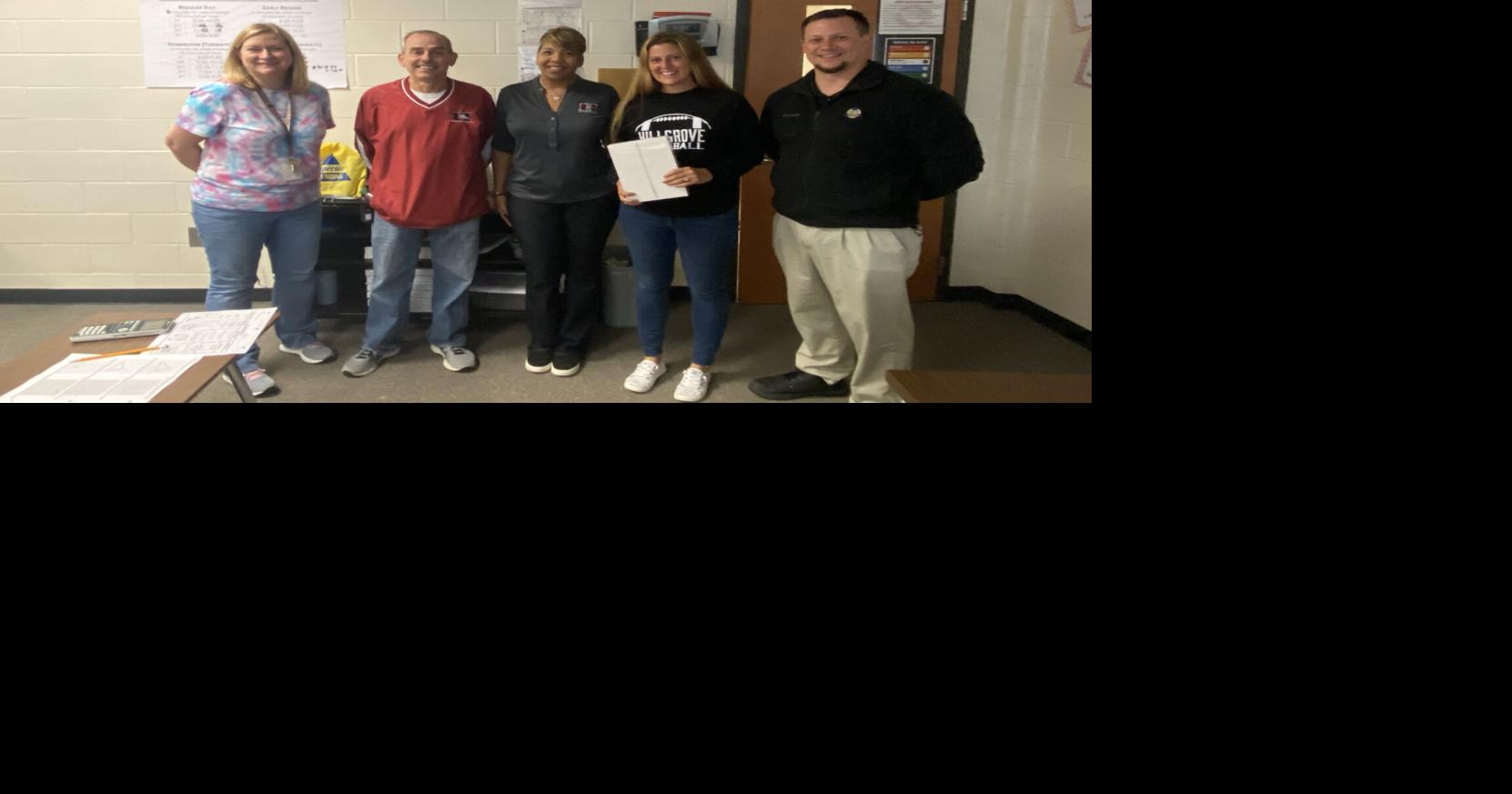 Apple for your teacher Kathleen Merrill, Hillgrove High School