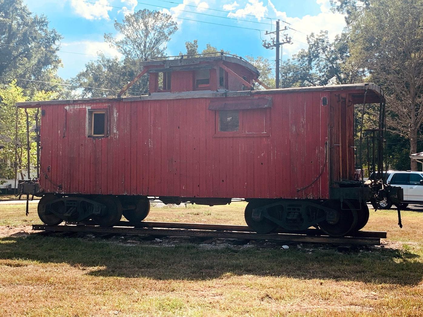 Old caboose has a new home in Cave Spring News