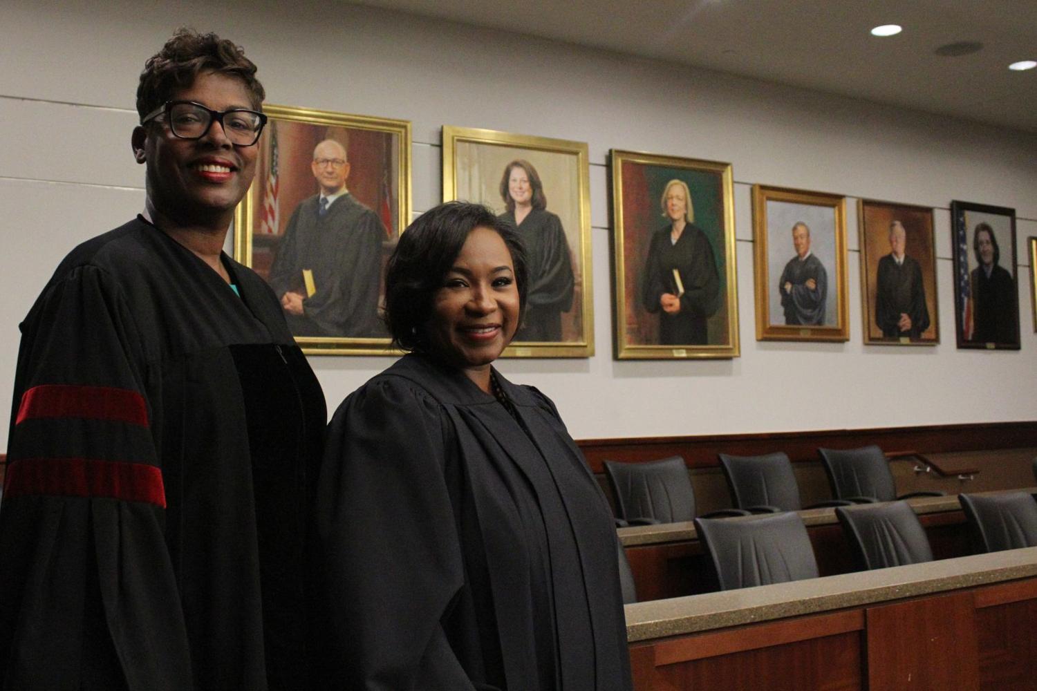 Making history: Angela Brown and Kellie Hill are the first Black judges Making history: Angela Brown and Kellie Hill are the first Black judges