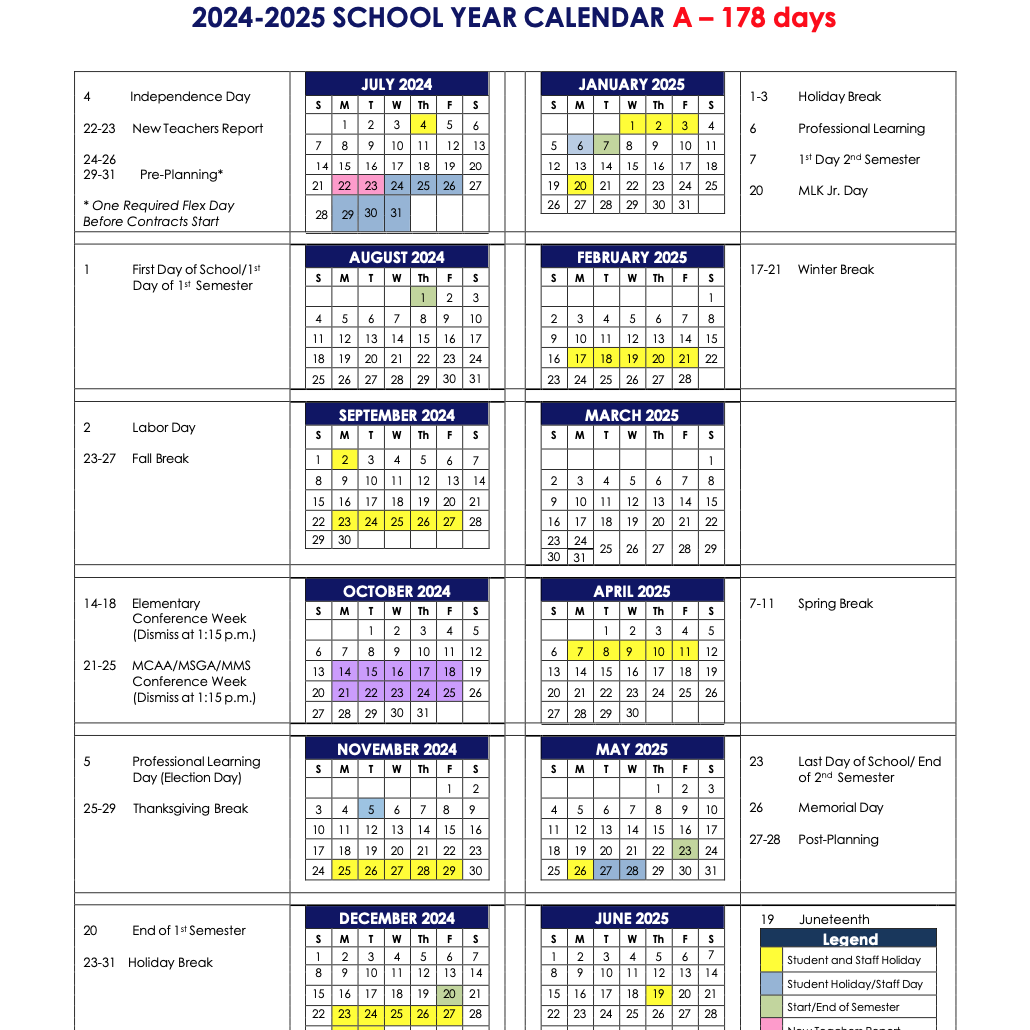 Cherokee County Ga School Calendar 2024 2025 Becki Carolan