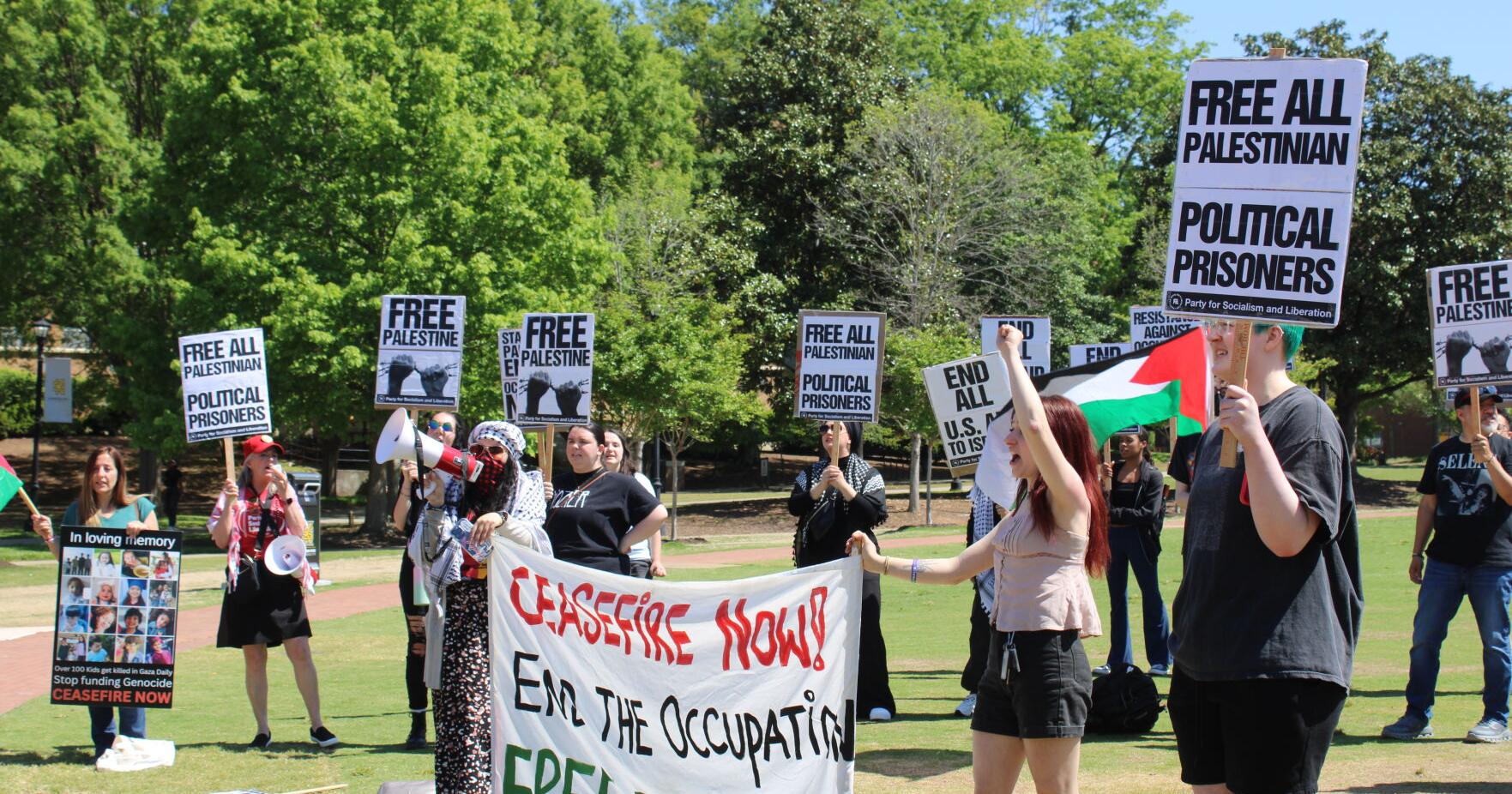 Kennesaw State Students Protest for Palestine - Vimarsana News