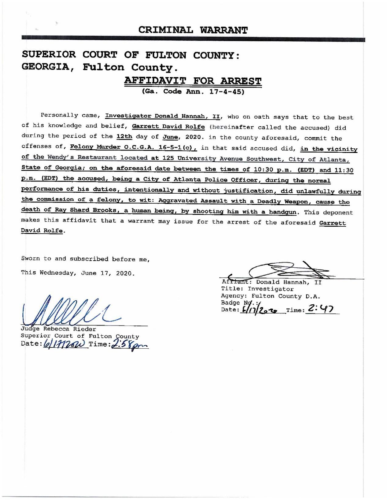 Howard County Active Warrants