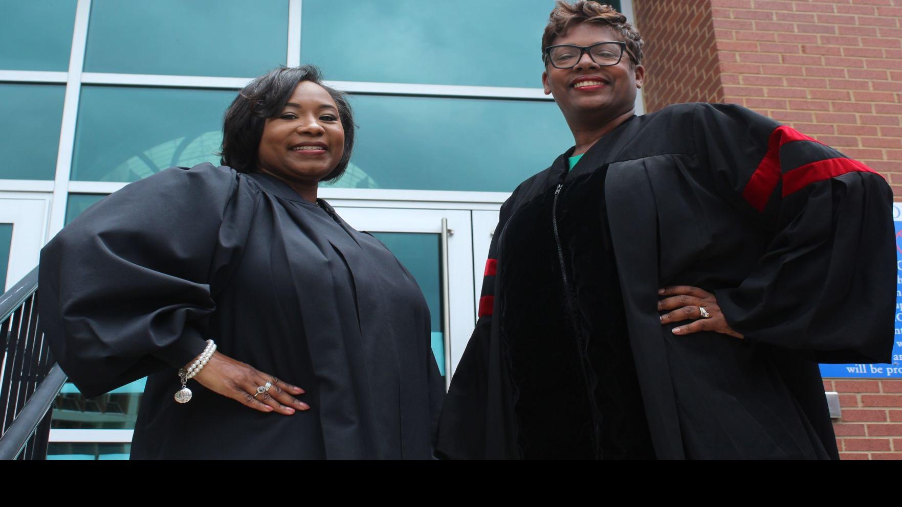 Making history: Angela Brown and Kellie Hill are the first Black judges