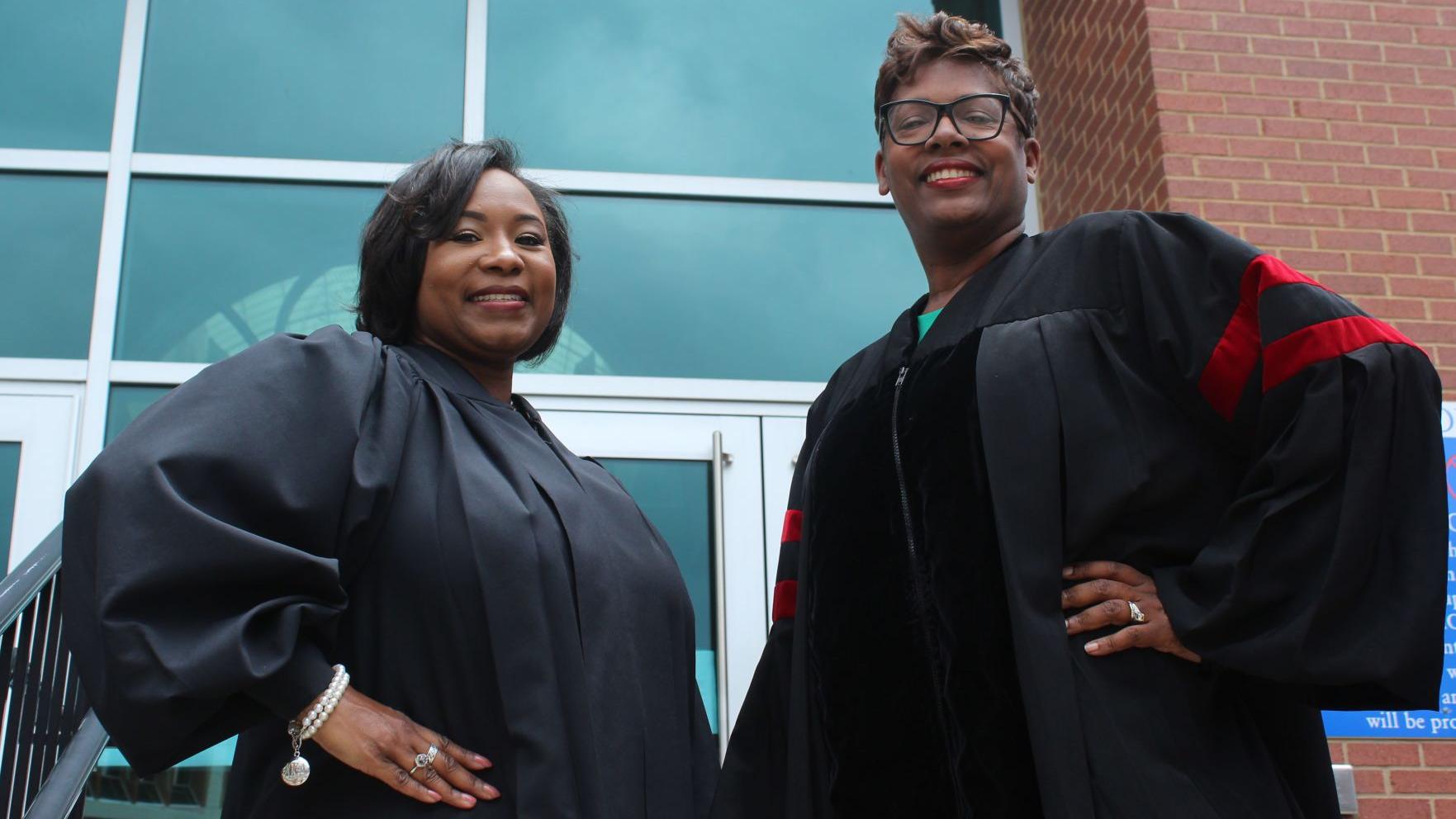 Making history: Angela Brown and Kellie Hill are the first Black judges Making history: Angela Brown and Kellie Hill are the first Black judges