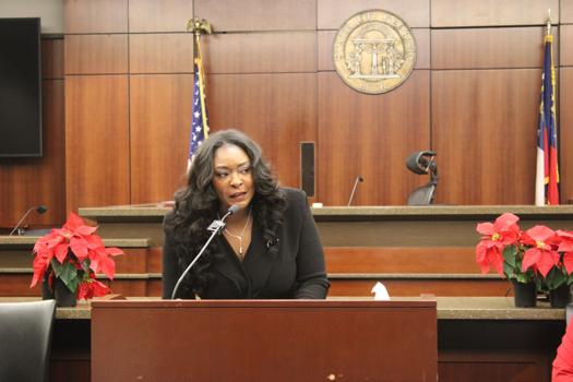 Tahnicia Phillips Sworn in as Cobb #39 s New State Court Clerk News