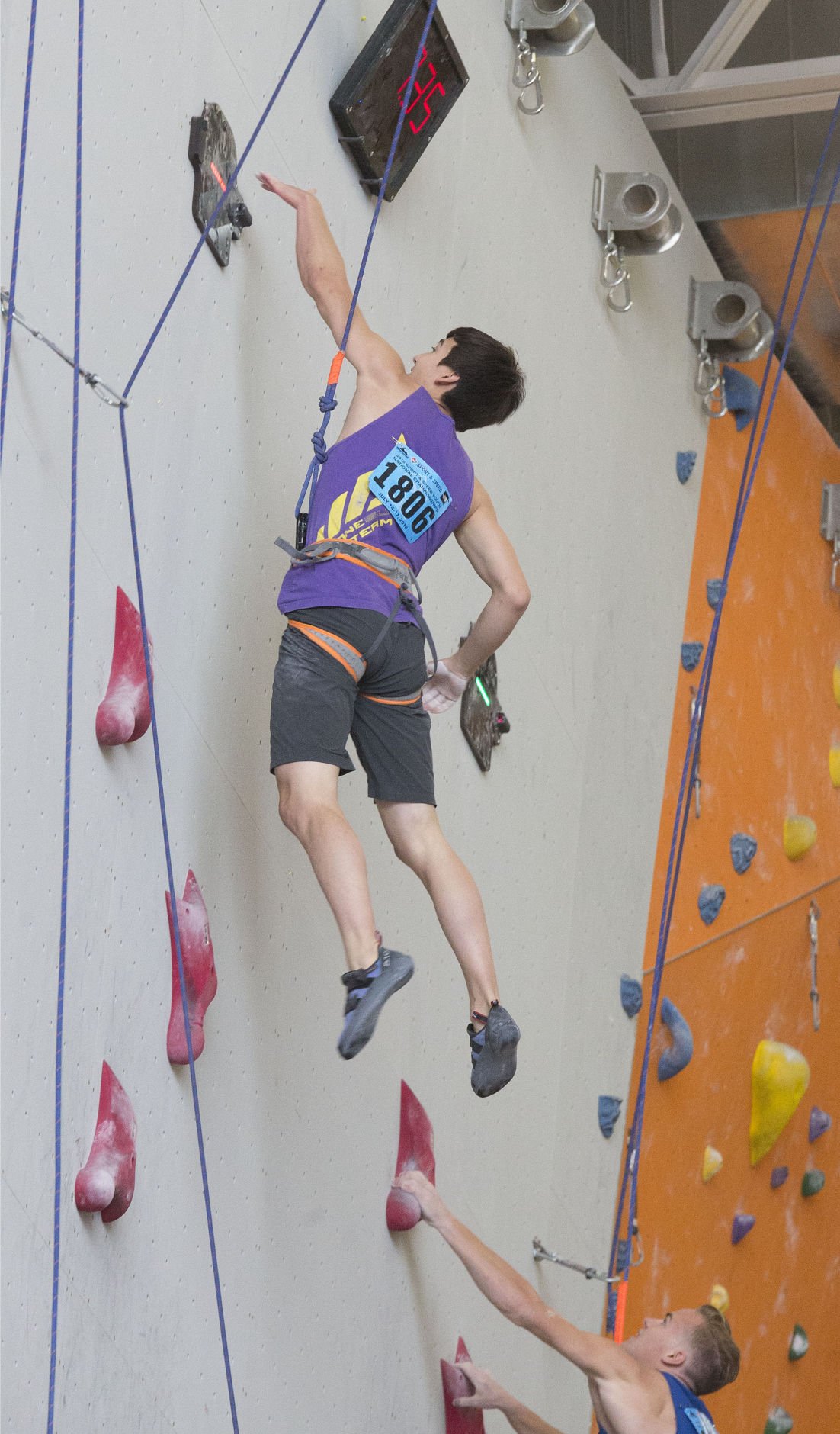 USA Climbing Sport & Speed 2016 Youth National Championships Return to
