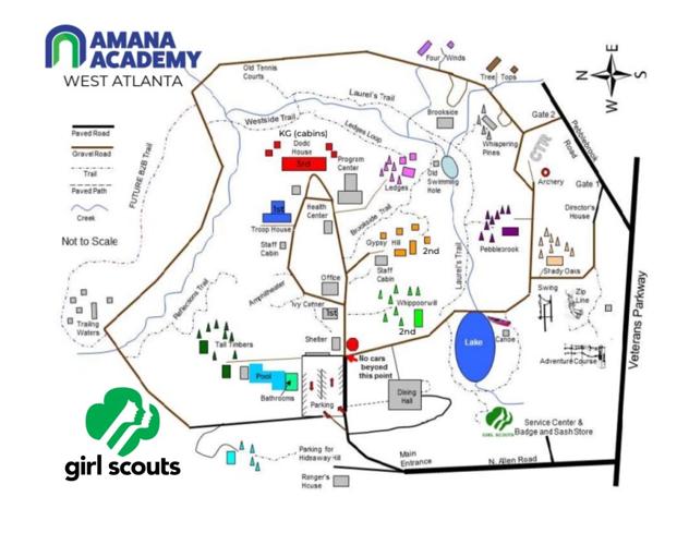 Map of Amana Academy