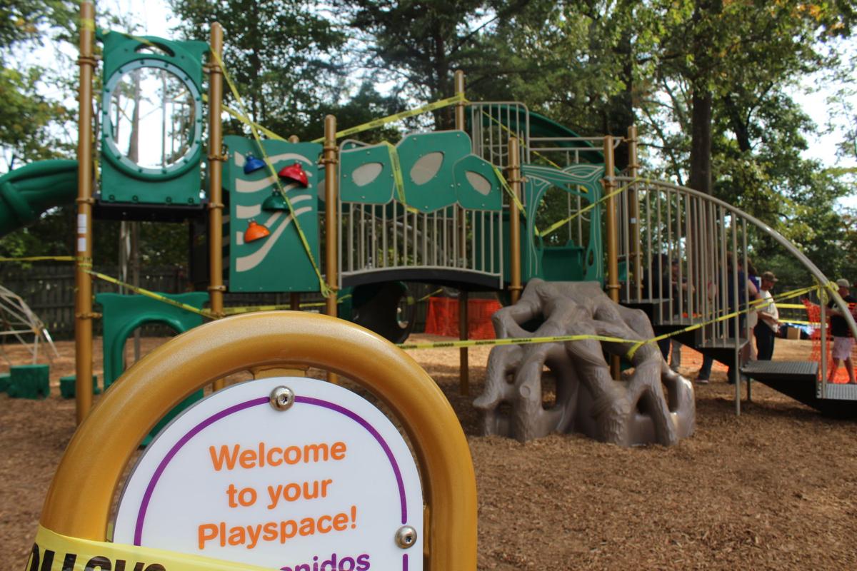 Volunteers Build Playground For Hapeville Children Community