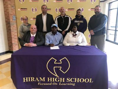 Hiram Defensive End Signs To Play Football At Unc Chapel Hill