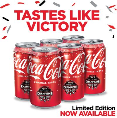 UGA National Football Championship Commemorative Coca-Cola Can