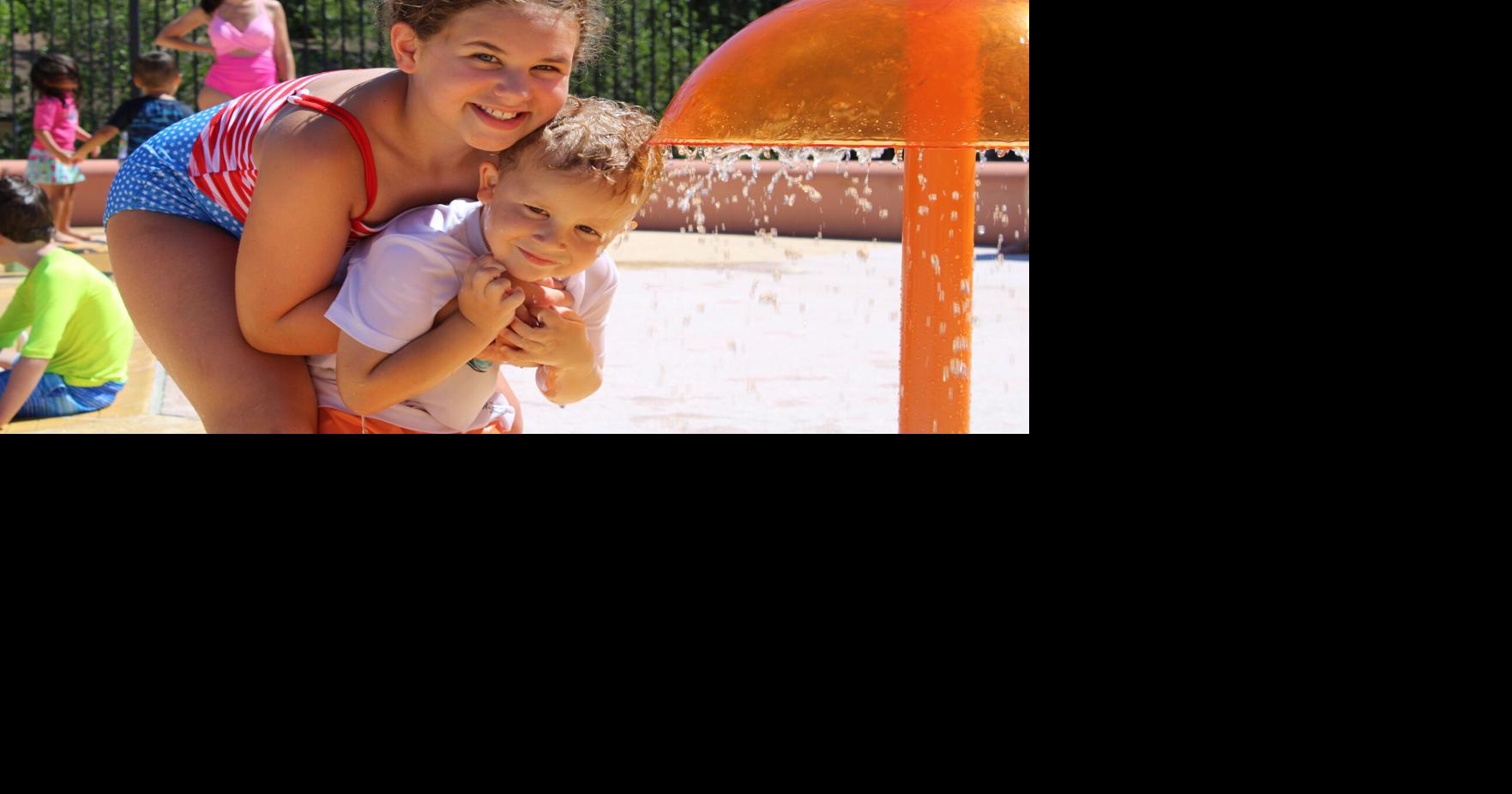 PHOTOS Families Cool Off at Elizabeth Porter Sprayground Local News