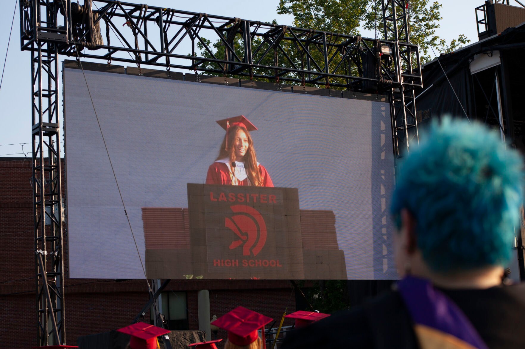 Lassiter Pope high schools graduate more than 900 over two days