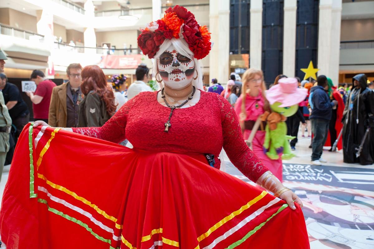 Costume Clad Cosplayers Converge On Cobb Galleria For Anime