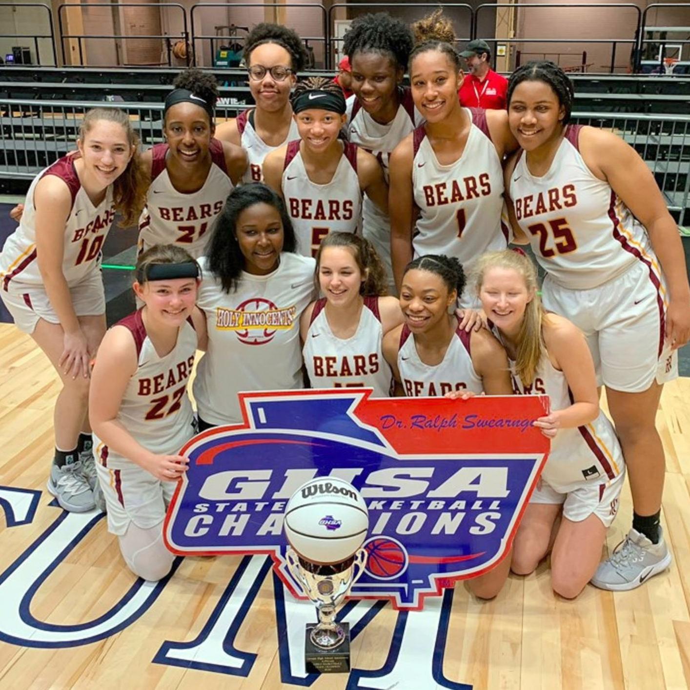 Holy Innocents Brings Home Ghsa Girls Basketball Title