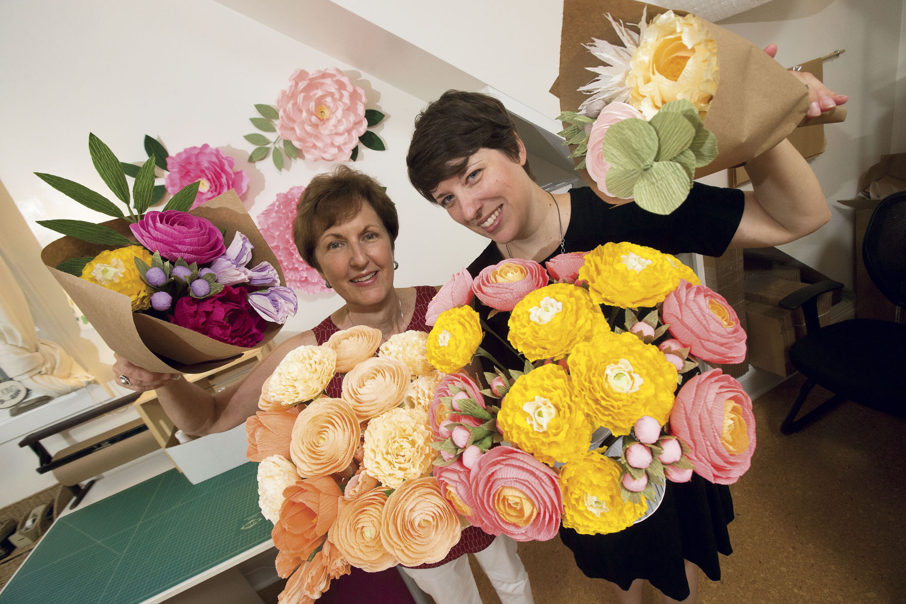meet the mother daughter duo whose paper flower creations paper flower creations