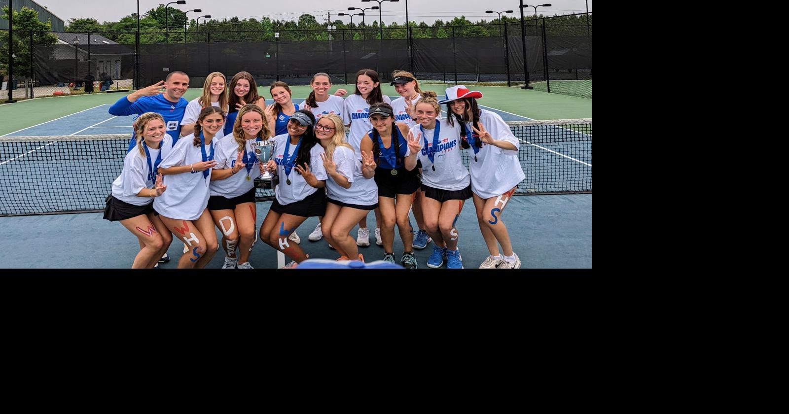 Walton girls win third straight tennis title Sports