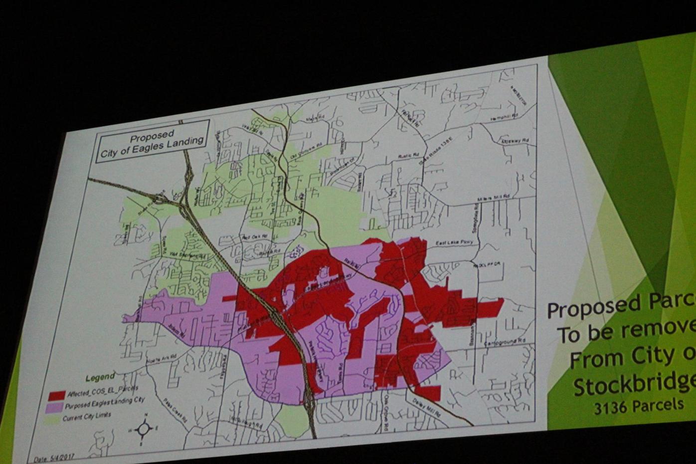 Update City of Eagles Landing moves forward News