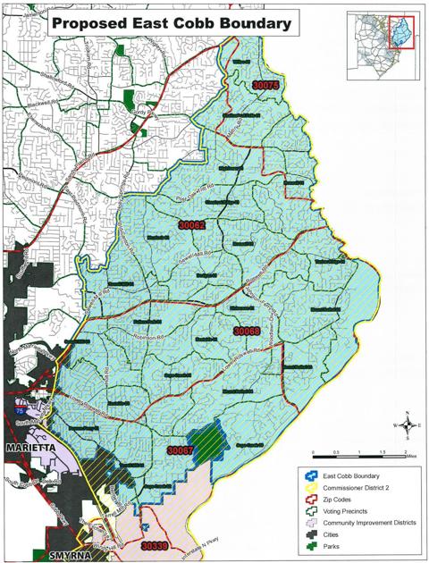 Will you live in East Cobb's new city? Proposed boundaries