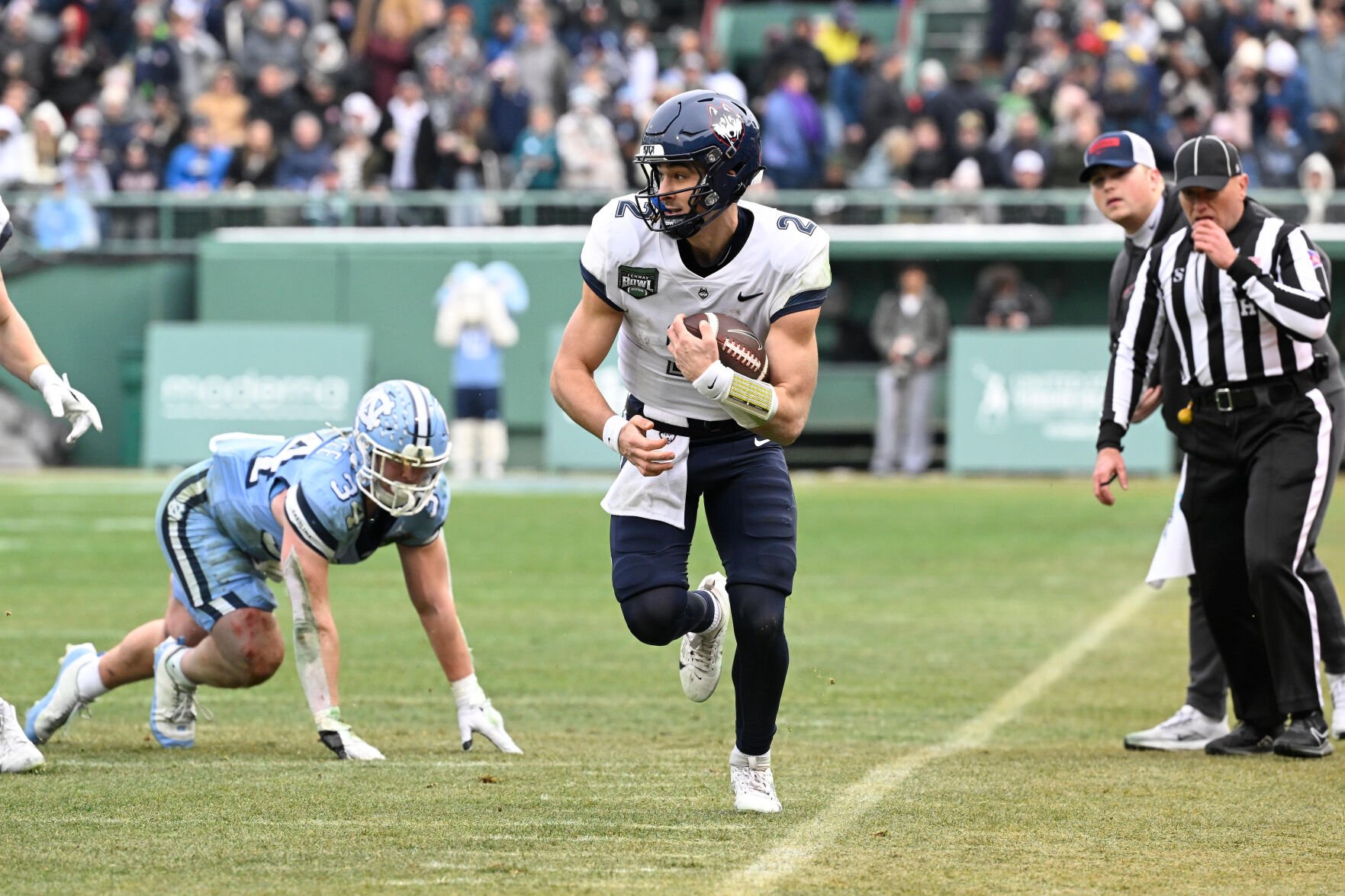 NCAA Football: Fenway Bowl-Connecticut At North Carolina | Fieldlevel ...