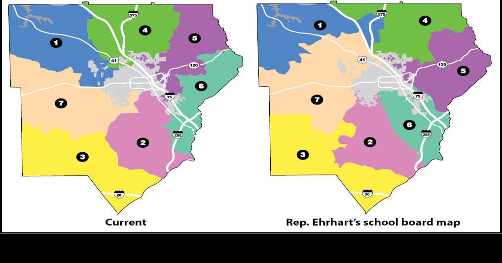 Cobb County Zip Code Map Georgia House Passes Gop-Sponsored Cobb School Board Map | | Mdjonline.com