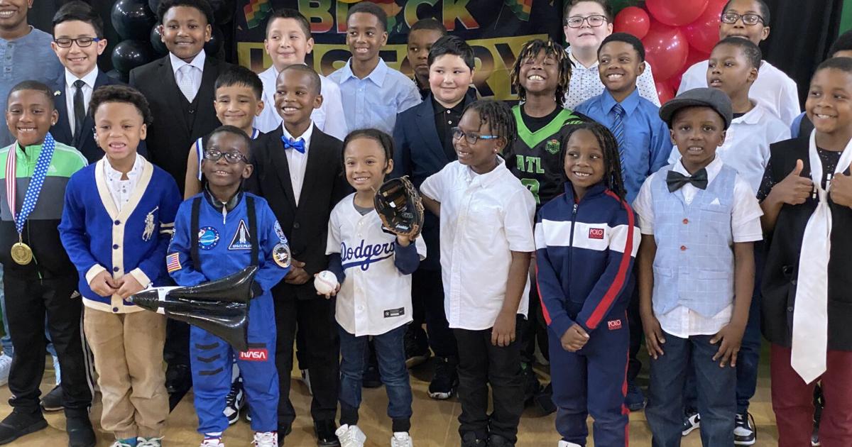 Hamilton E. Holmes Elementary in East Point Hosts Blacks in Wax Museum Event