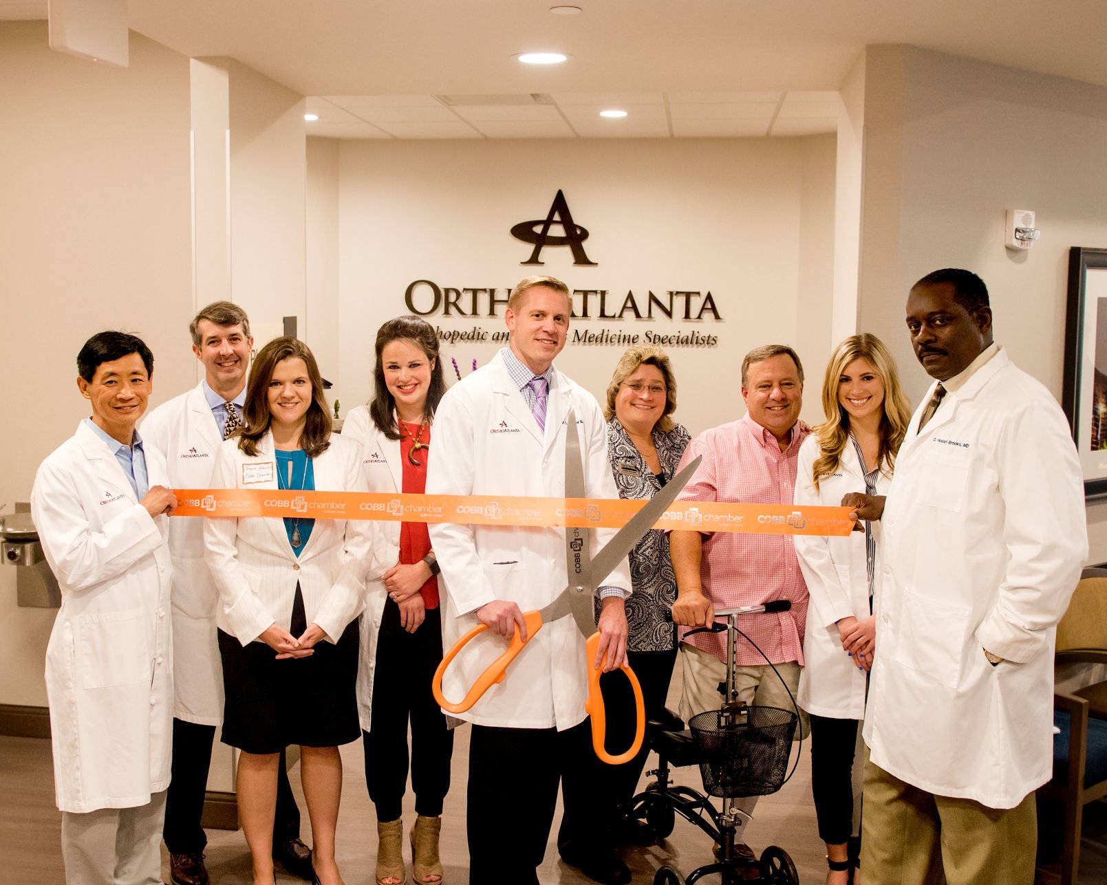 OrthoAtlanta Holds Ribbon-cutting At The Battery Atlanta | Cobb ...