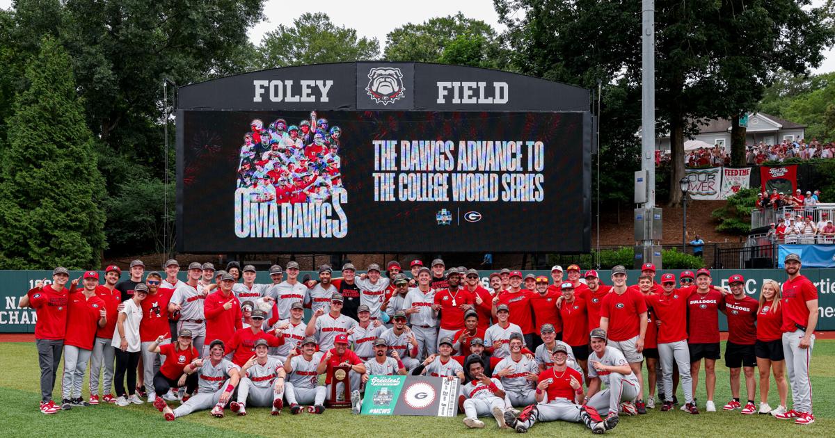 Georgia sweeps Mississippi State, punches ticket to College World Series