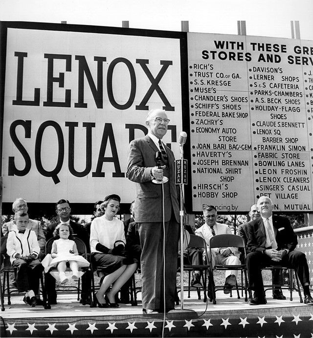 Lenox Square, 1968 vs 2020 - Buckhead
