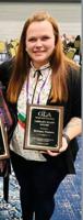 GHC library associate Brittany Ozmore receives state award